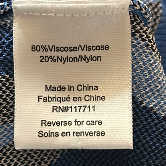 Paisley &‎ Gray Eagle Wave Polo Shirt Men’s Size XXLBlue White - Picture 4 of 6